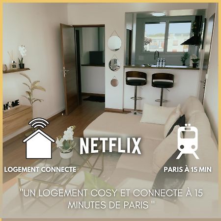 Appartement Cosy & Connecte A 15 Min De Paris Soisy-sous-Montmorency Luaran gambar